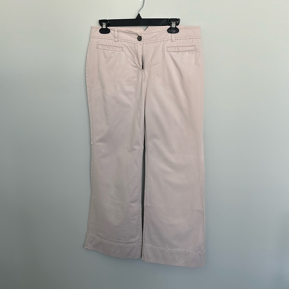 New York & Company Soft Beige Wide Leg Pants